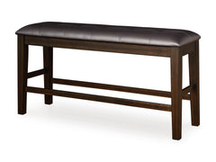 Dark Brown / Bench Only, product view 1; includes 1 bench; other furniture and accessories excluded - 60