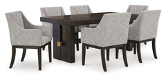 Dark Brown / Dining Table Only, additional product view; one table included; chairs, stools and benches excluded; additional furniture and accessories excluded - 10