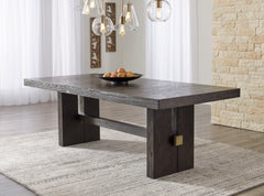 Dark Brown / Dining Table Only, room setting; one table included; chairs, stools and benches excluded; additional furniture and accessories excluded - 17
