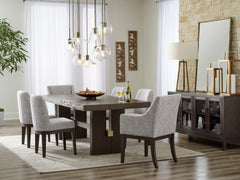 Dark Brown / Dining Table Only, additional product view; one table included; chairs, stools and benches excluded; additional furniture and accessories excluded - 2