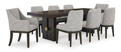 Dark Brown / Dining Table Only, additional product view; one table included; chairs, stools and benches excluded; additional furniture and accessories excluded - 6