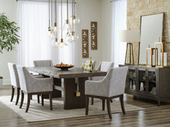 Dark Brown / Dining Table Only, additional product view; one table included; chairs, stools and benches excluded; additional furniture and accessories excluded - 9