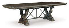 Dark Brown / Table Only, product view 1; includes table only; cabinets and accessories excluded - 1