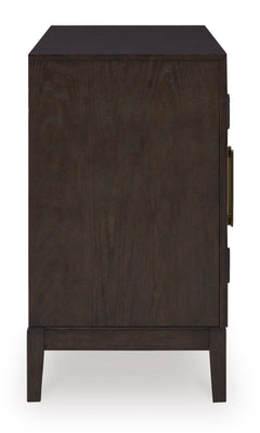 Dark Brown / Sideboard, sideboard view 4; includes one sideboard; accessories and other furniture excluded - 4