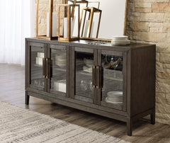 Dark Brown / Sideboard, sideboard view 5; includes one sideboard; accessories and other furniture excluded - 5