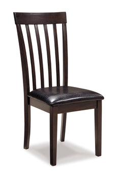 Dark Brown Dining Chairs, product view; sold as a matching pair; tables, additional chairs and accessories excluded - 1