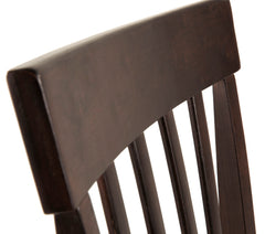 Dark Brown Dining Chairs, chair detail; sold as a matching pair; tables, additional chairs and accessories excluded - 5