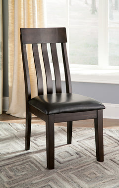 Dark Brown Dining Chairs, room setting; sold as a matching pair; tables, additional chairs and accessories excluded - 7