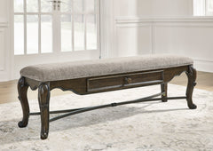 Dark Brown / 1 Bench, additional product view; one bench included; additional furniture and accessories excluded - 4