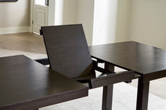 Dark Grayish Brown / Dining Table Only, product view 3; included: 1 table; all other furniture and accessories excluded - 3