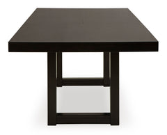 Dark Grayish Brown / Dining Table Only, product view 5; included: 1 table; all other furniture and accessories excluded - 5