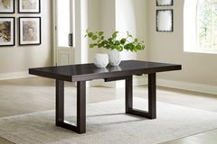 Dark Grayish Brown / Dining Table Only, product view 6; included: 1 table; all other furniture and accessories excluded - 6
