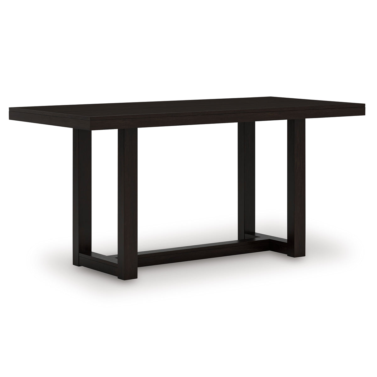 Dark Grayish Brown / Counter Height Table Only, product view 2; included: 1 table; all other furniture and accessories excluded