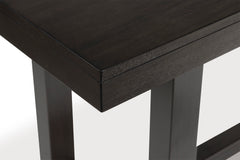 Dark Grayish Brown / Counter Height Table Only, product view 4; included: 1 table; all other furniture and accessories excluded - 4
