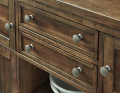 Grayish Brown / Sideboard, storage detail 4; includes one sideboard; accessories and other furniture excluded - 4