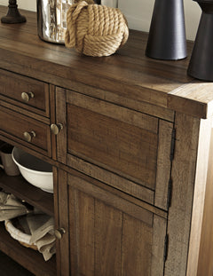 Grayish Brown / Sideboard, storage detail 5; includes one sideboard; accessories and other furniture excluded - 5