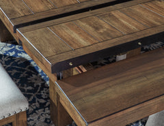 Grayish Brown / Dining Table Only, product view 3; included: 1 table; all other furniture and accessories excluded - 3