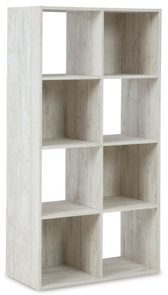 Whitewash / Eight Cube Organizer, organizer view 1; includes one organizer; bins, books and accessories excluded - 1