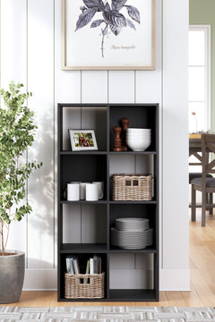 Black / Eight Cube Organizer, organizer view 8; includes one organizer; bins, books and accessories excluded - 10