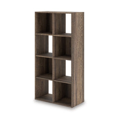 Brown / Eight Cube Organizer, organizer view 1; includes one organizer; bins, books and accessories excluded - 11