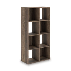 Brown / Eight Cube Organizer, organizer view 2; includes one organizer; bins, books and accessories excluded - 12