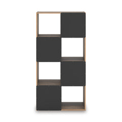 Brown / Eight Cube Organizer, organizer view 3; includes one organizer; bins, books and accessories excluded - 13