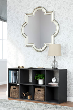 Black / Eight Cube Organizer, organizer view 1; includes one organizer; bins, books and accessories excluded - 3