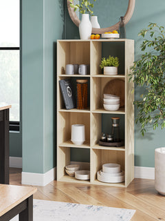 Tan / Eight Cube Organizer, organizer view 9; includes one organizer; bins, books and accessories excluded - 35