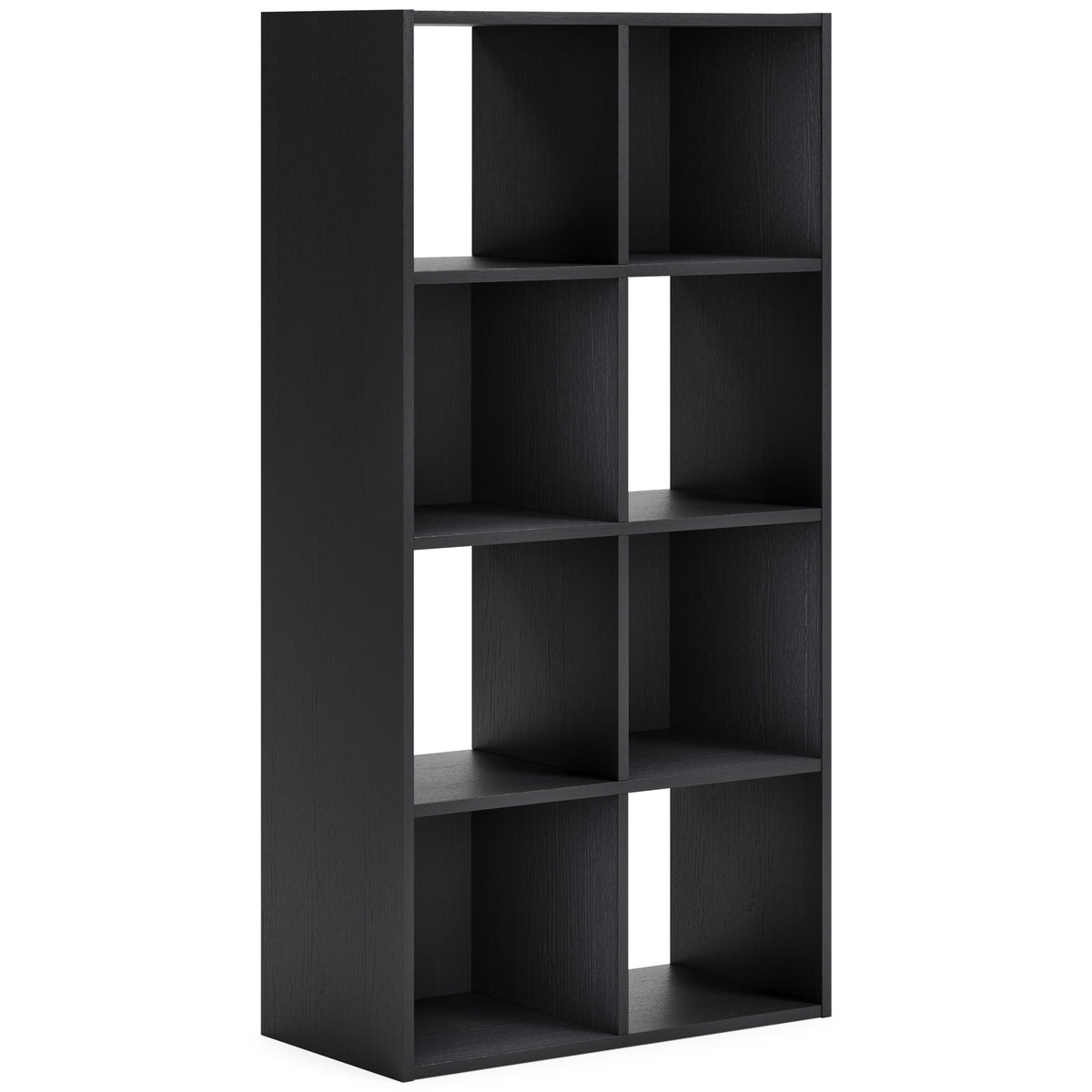 Black / Eight Cube Organizer, organizer view 3; includes one organizer; bins, books and accessories excluded