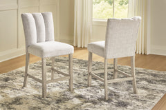 Bisque / Set of 2 Stools, product view 2; includes set of 2 stools; other furniture and accessories excluded - 5