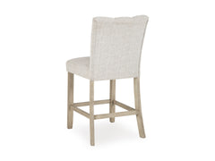 Bisque / Set of 2 Stools, product view 4; includes set of 2 stools; other furniture and accessories excluded - 7
