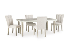 Bisque / Table + 4 Chairs, product view 1; includes table + 4 chairs; other furniture and accessories excluded - 23