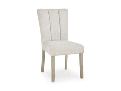 Bisque / Set of 2 Chairs, product view 3; includes set of 2 chairs; other furniture and accessories excluded - 8