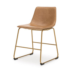Toast/Gold / Set of 2 Dining Chairs, seat view 2; order includes two matching seats; accessories excluded - 10