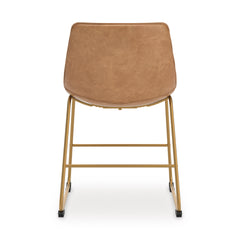 Toast/Gold / Set of 2 Dining Chairs, seat view 4; order includes two matching seats; accessories excluded - 12