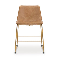 Toast/Gold / Set of 2 Dining Chairs, seat view 6; order includes two matching seats; accessories excluded - 14