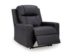Carbon Faux Leather Reclining Seating, recliner chair reclined angle - 32