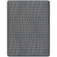 Firm Charcoal Gel Hybrid Mattress, top view - 3