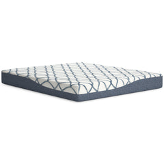 10-inch firm memory foam mattress in California King, angled view - 4