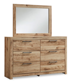 Tan Brown / Dresser + Mirror, product view 1; only the selected configuration is included; mattresses, bedding and accessories excluded - 1