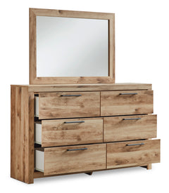 Tan Brown / Dresser + Mirror, product view 2; only the selected configuration is included; mattresses, bedding and accessories excluded - 2