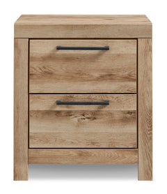 Tan Brown / Nightstand, product view 22; only the selected configuration is included; mattresses, bedding and accessories excluded - 22