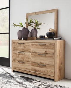 Tan Brown / Dresser + Mirror, product view 3; only the selected configuration is included; mattresses, bedding and accessories excluded - 3