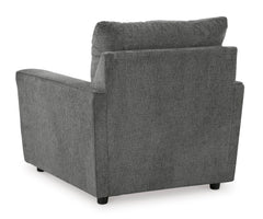 Gravel Upholstered Seating, chair back view - 12