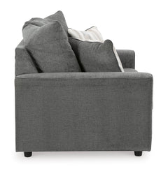 Gravel Upholstered Seating, loveseat side view - 9