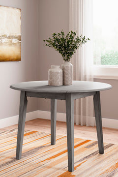 Gray / Dining Table Only, room setting; one table included; chairs, stools and benches excluded; additional furniture and accessories excluded - 12