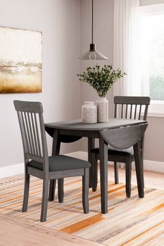 Gray / Dining Table Only, additional product view; one table included; chairs, stools and benches excluded; additional furniture and accessories excluded - 2