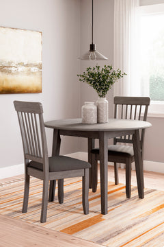 Gray / Dining Table Only, additional product view; one table included; chairs, stools and benches excluded; additional furniture and accessories excluded - 4