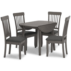 Gray / Dining Table Only, additional product view; one table included; chairs, stools and benches excluded; additional furniture and accessories excluded - 6