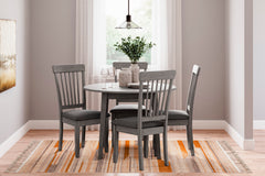 Gray / Dining Table Only, additional product view; one table included; chairs, stools and benches excluded; additional furniture and accessories excluded - 7